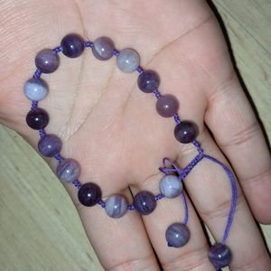 Silky Flourite Adjustable Bracelet